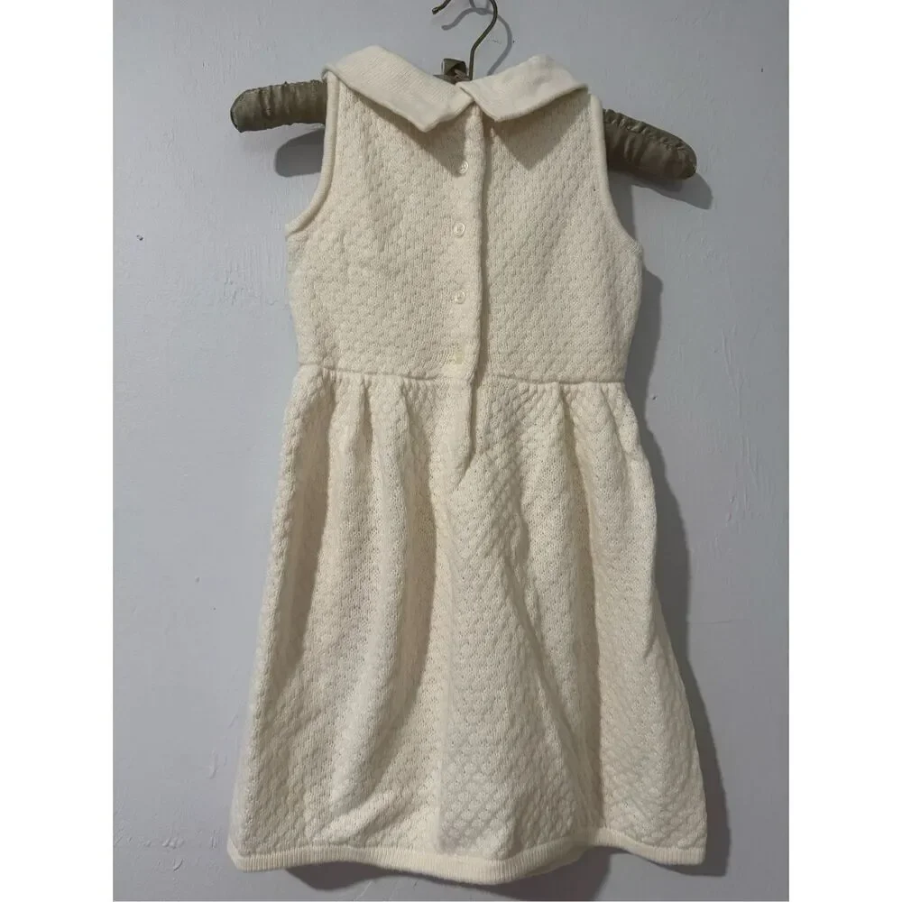 Janie and Jack thick knit sweater dress 5